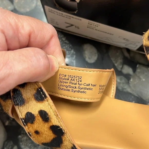 JCREW leopard sandals - Picture 4 of 6